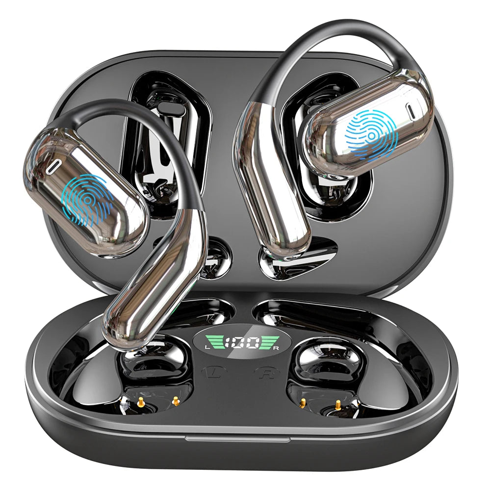 Real-Time Translation Earphone 3-in-1 AI Translator Earbuds 140 Language Noise Cancelling Bluetooth Wireless Translating Headset