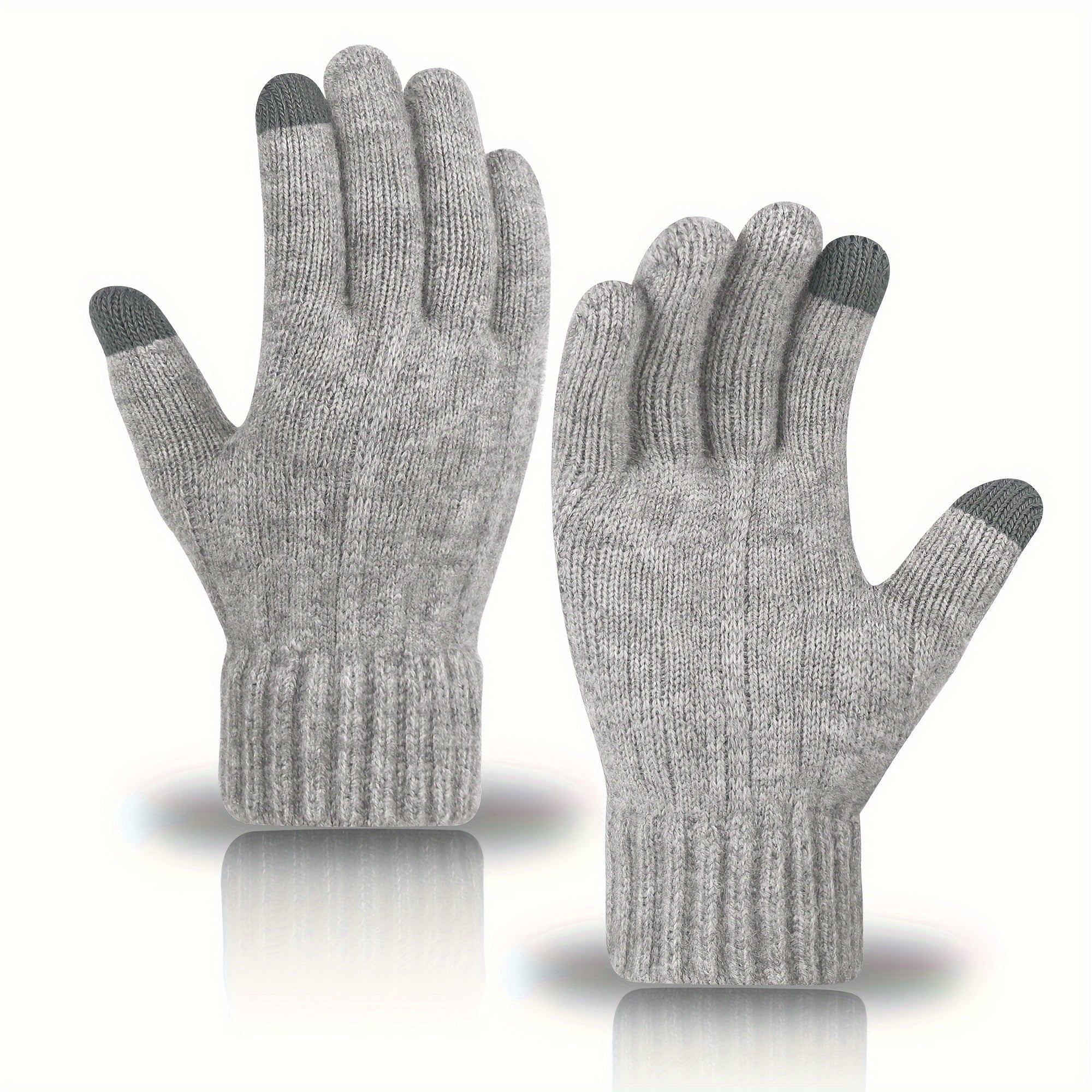 Unisex Alpaca Gloves - Warm, Touchscreen Compatible, Ideal for Winter, Office, Travel, Cycling - Machine Washable, Professional Dry Clean, Office Gloves | Stylish Gloves | Soft Gloves