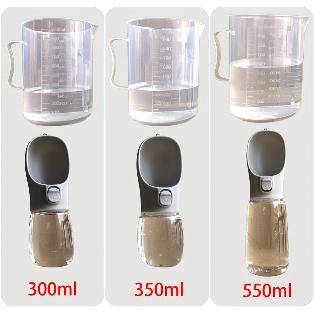 1pc Leak-Proof Portable Dog Water Bottle For Outdoor Adventures