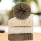 6 Pairs Unisex Alpaca Socks Women Men Wool Socks For Women Thermal Socks Winter Socks Warm Socks Cozy Socks Thick Socks Men Socket Set Boot Socks Birthday Gifts For Women Men