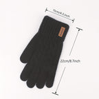 Unisex Alpaca Gloves - Warm, Touchscreen Compatible, Ideal for Winter, Office, Travel, Cycling - Machine Washable, Professional Dry Clean, Office Gloves | Stylish Gloves | Soft Gloves
