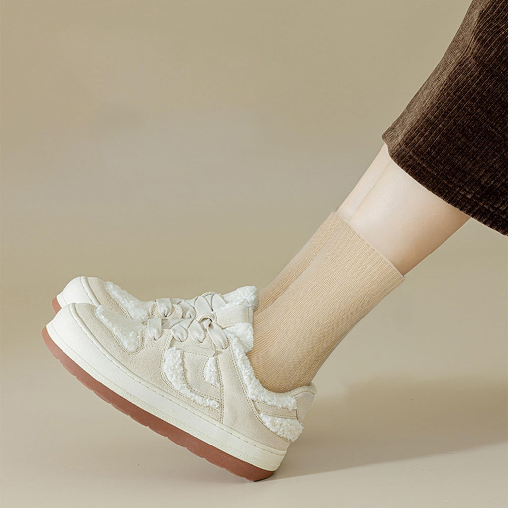 6 Pairs of Cozy Alpaca Socks - Warm, Thermal, Comfortable, Thick, and Oversized for Women and Teenagers, Perfect for Winter, Boots, and Birthday Gifts