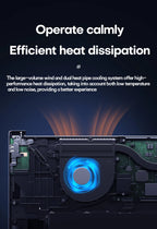 17.3" Computer Laptop intel Celeron N5095 16GB DDR4 1TB SSD Windows 11 Fingerprint Office Laptops Notebook Computer Portable PC