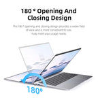 New Laptop Computer Windows 11 Pro Intel Atom A3950 2025 Notebook PC Gamer 12GB RAM 512GB 1TB SSD 1920*1080 Office Computer