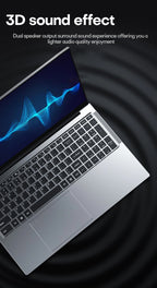 17.3" Computer Laptop intel Celeron N5095 16GB DDR4 1TB SSD Windows 11 Fingerprint Office Laptops Notebook Computer Portable PC