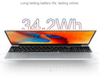 2025 15.6" Windows 11 Pro Laptop Computer Intel Core i7 8500Y 16GB 1TB Laptops Office Computer Fingerprint Unlock Notebook PC