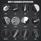 MT14102 Survival Folding Shovel Aluminum Tactical Search Shovel Car Snow Shovels Garden Tool Multi-function Shovels For Military