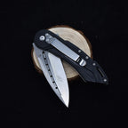 D2 Steel Pocket Folding Knife Outdoor Combat Hunting Knives Camping Hiking Multi-Hardness Utility Knife Sharp Cutter EDC Gift