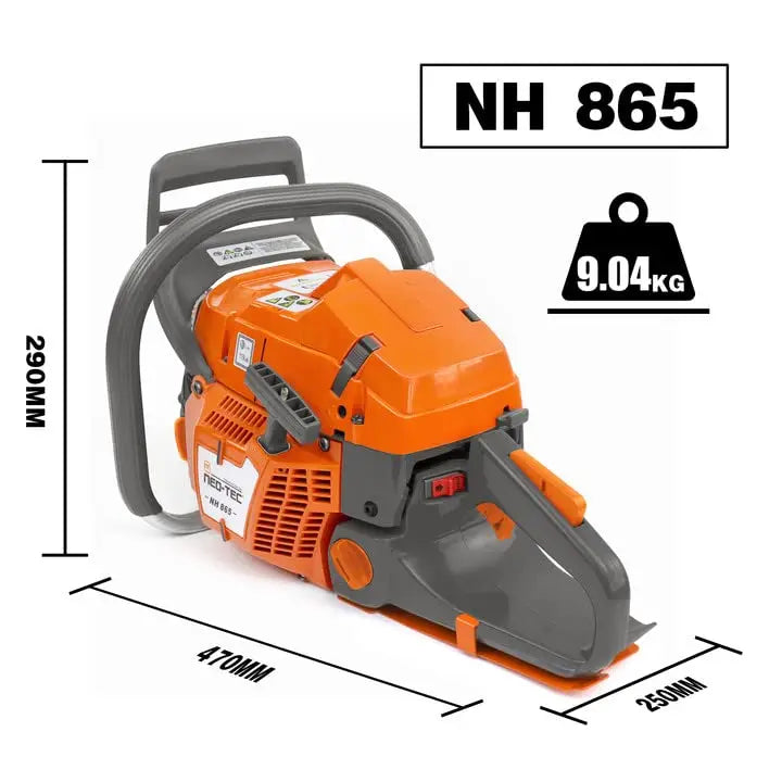 Hot Selling in the US NEOTEC 65CC Gasoline Chain Saw Petrol Chainsaw for Wood Cutting 365 Firewood Cutting Chainsaw