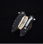 D2 Steel Pocket Folding Knife Outdoor Combat Hunting Knives Camping Hiking Multi-Hardness Utility Knife Sharp Cutter EDC Gift