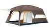 Four-season Extended Type Tent 8-12 Person / 5-8 Person Sun protection Rainproof Camping Tent