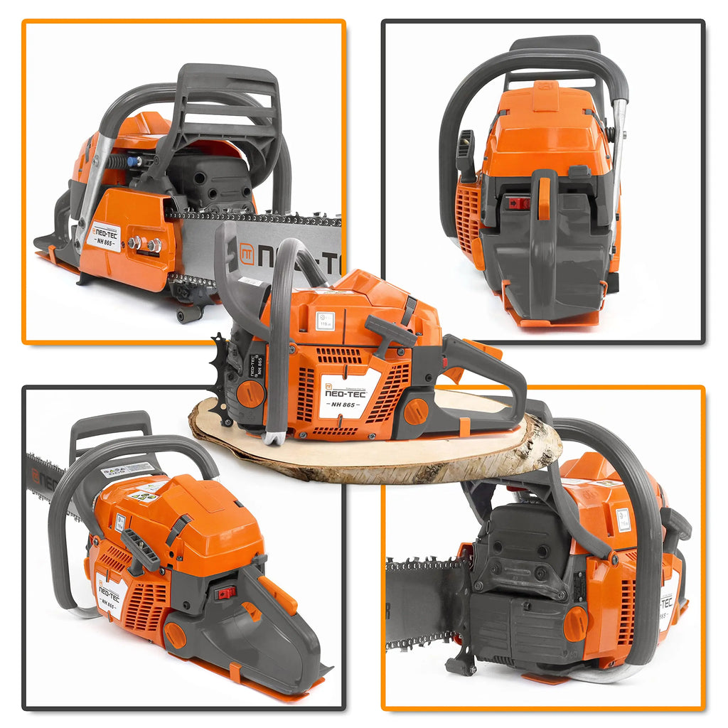 Hot Selling in the US NEOTEC 65CC Gasoline Chain Saw Petrol Chainsaw for Wood Cutting 365 Firewood Cutting Chainsaw