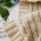 100% Cotton High quality Sheep velvet Blankets Winter warmth Knitted wool blanket Sofa/Bed cover quilt Knitted blanket