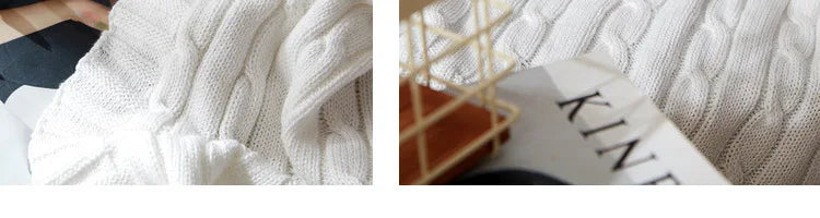 100% Cotton High quality Sheep velvet Blankets Winter warmth Knitted wool blanket Sofa/Bed cover quilt Knitted blanket