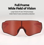 ROCKBROS Polarized Cycling Glasses  Clear Bike Glasses Eyewear UV400 Outdoor Sport Sunglasses Men Women Cycling Sunglasses