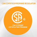 Gas Grill Regulator with LPG Hose 6 Feet Low Pressure 25-250PSI for Most LP Gas Grill like Weber, Heater and Fire Pit