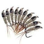 Trout Fly Fishing Flies Collection 32-112Pcs Flies Dry Wet Nymph Streamers Fly Assortment with Fly Box Flyfishing Fly Lures Kits