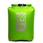 6/12/24L Waterproof Dry Bag Pack Sack Swimming Rafting Kayaking River Trekking Bags Floating Sailing Boating Quick drying Bag