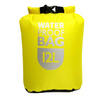 6/12/24L Waterproof Dry Bag Pack Sack Swimming Rafting Kayaking River Trekking Bags Floating Sailing Boating Quick drying Bag