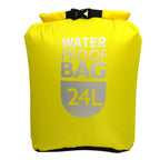 6/12/24L Waterproof Dry Bag Pack Sack Swimming Rafting Kayaking River Trekking Bags Floating Sailing Boating Quick drying Bag