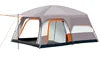 Four-season Extended Type Tent 8-12 Person / 5-8 Person Sun protection Rainproof Camping Tent