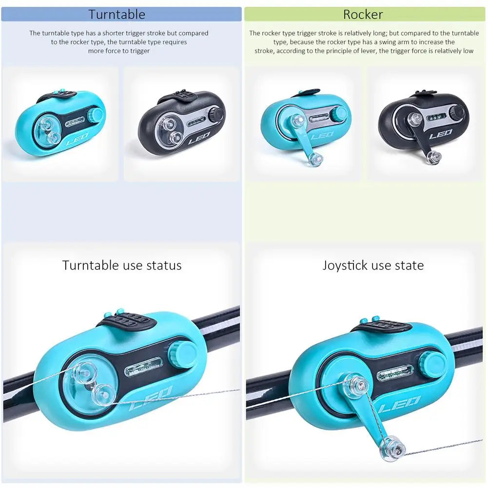 Fishing Alarm Indicator Fish Bite Alarm Sea Rod Sound Light Alarm With LED Lights Fishing Alert For Fishing Accessories