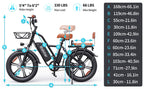 Long Distance Capacity Super Power 48 Volt Electric Bike Eco Friendly Mountain Bicycle 20" Fat Tire Electric E Bike
