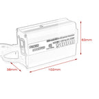 Brand 500W DC to AC Power Converter DC 12V to 220V 110V AC Car Inverter Automatic Transformer With Dual USB Car Charger Adapter