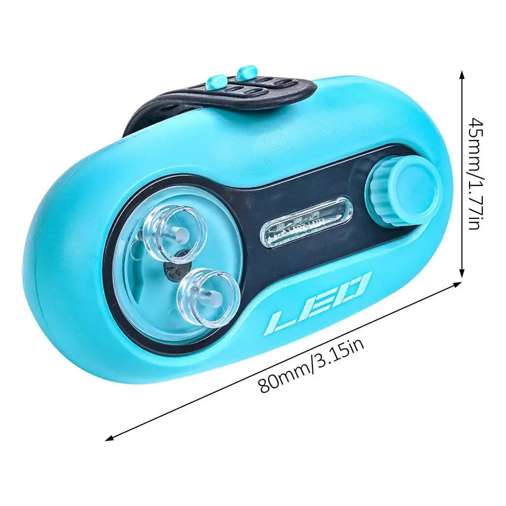 Fishing Alarm Indicator Fish Bite Alarm Sea Rod Sound Light Alarm With LED Lights Fishing Alert For Fishing Accessories