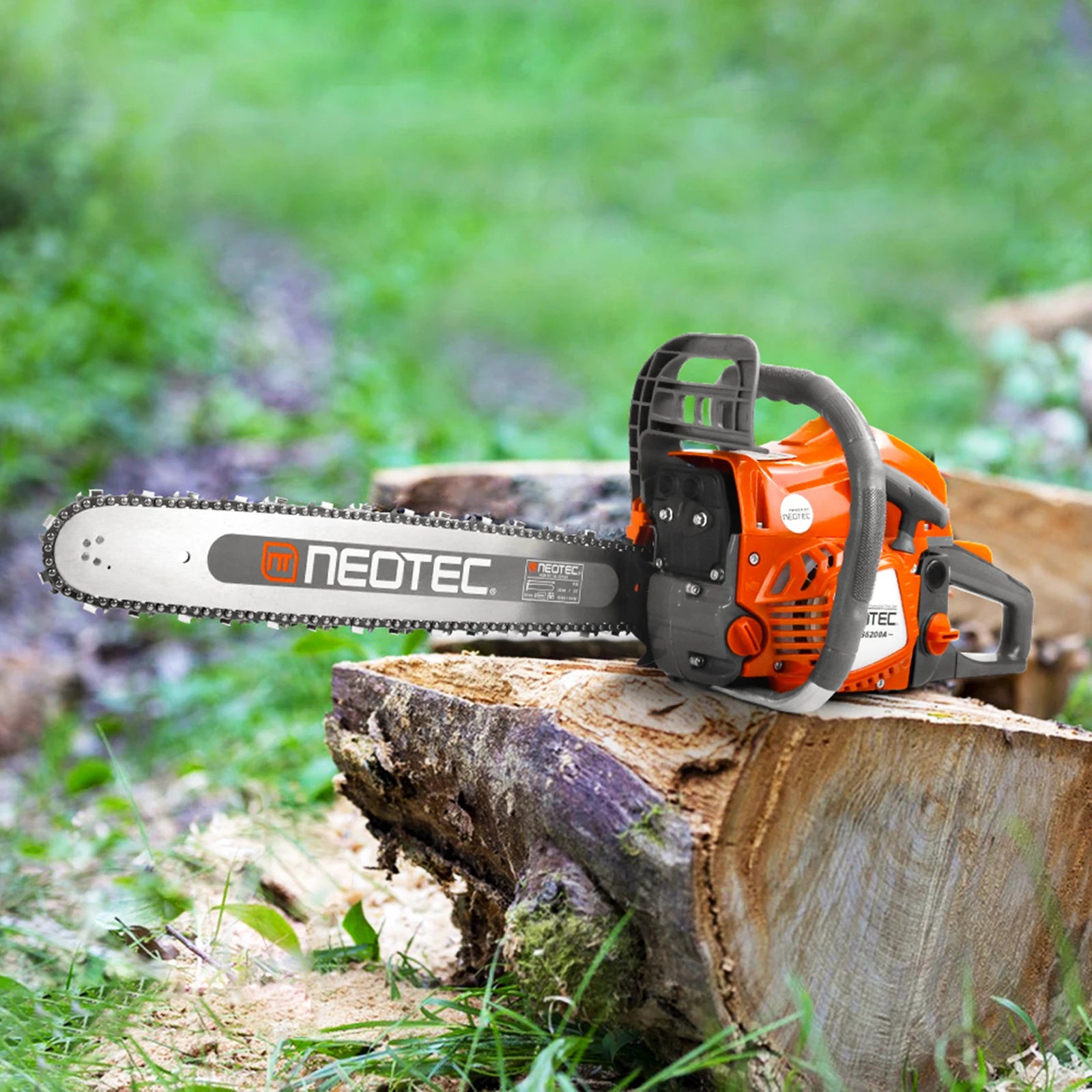 Hot Selling in the US NEOTEC Tree Wood Cutting Top Handle Chain Saw Small NCS6200A Gasoline Chainsaw With 20In Bar and Chain