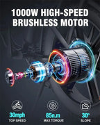 Long Distance Capacity Super Power 48 Volt Electric Bike Eco Friendly Mountain Bicycle 20" Fat Tire Electric E Bike