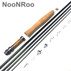 NooNRoo-DIY Fly Fishing Rod Kit, Cambo Kit, Very Good FasAction, Fly Blank, A Grade Cork Grip, Combo, IM8, 9ft, 3 WT, 5 Wt, 6wt
