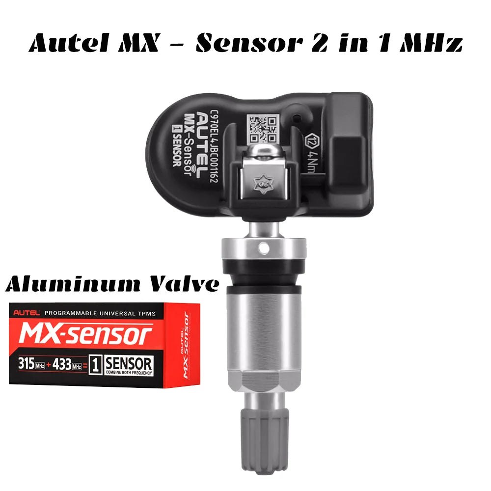 Autel MX-Sensor 433 315MHZ TPMS Sensor MaxiTPMS Tire Pressure Monitor Tester Tire Repair Tools Scanner Programming MX-Sensor