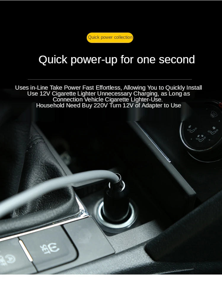 Portable Camping Shower Hiking Travel 12V Car Cigarette Lighter Outdoor Bath Shower of Plant Watering Car Cleaning Pet Bath Pump