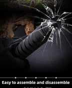 Outdoor Camping Survival Axe Aluminum Handle  Steel Metal Head First Aid Detachable Multifunction Hunting Hiking Tactical Axes