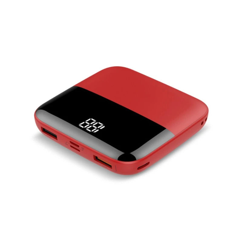 For Xiaomi 20000mah Portable Digital Display Fast Charging Dual Usb Ultra Slim External Battery Mini Large Capacity Power Bank