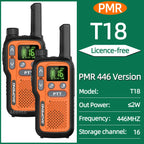 2pcs Baofeng F22 Kids Walkie Talkie Rechargeable Type-C Ham Radio Electronic Toys Birthday Gift Children