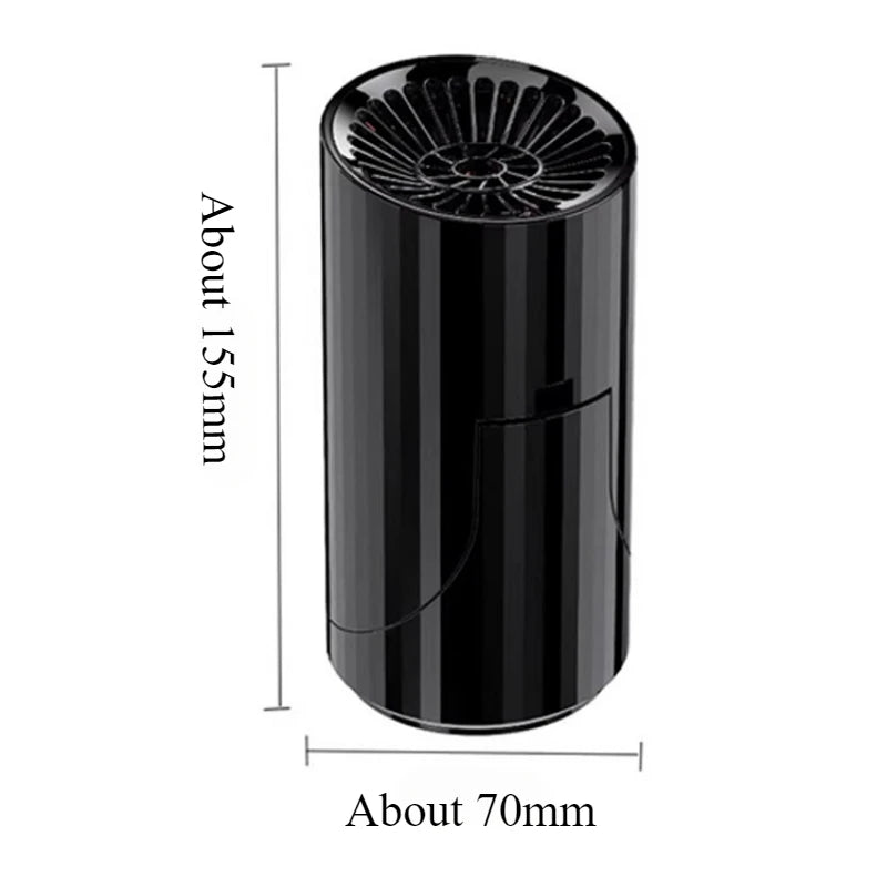 Eary 12V 24V 360°Rotate Car Heater 150W Windshield Defogger Defroster for Winter 2 in 1 Fast Heating & Cooling Fan for Car Sedan