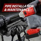 1000N.m (740ft-lbs) Cordless Impact Drill Wrench Brushless Electric High Torque Batteries 1500MAh 20V Fast Charger DIY Tool