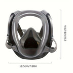6800 Gas Mask Full Face Large Size Respirator Reusable Full Face Respirator Gas Paint Sprayer Chemical Wood working Dust