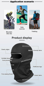 PHMAX Motorcycle Riding Mask Wind Protection And Warmth Breathable Full Face Mask Balaclava Hat Scarf Hood Moto Biker Wind Cap