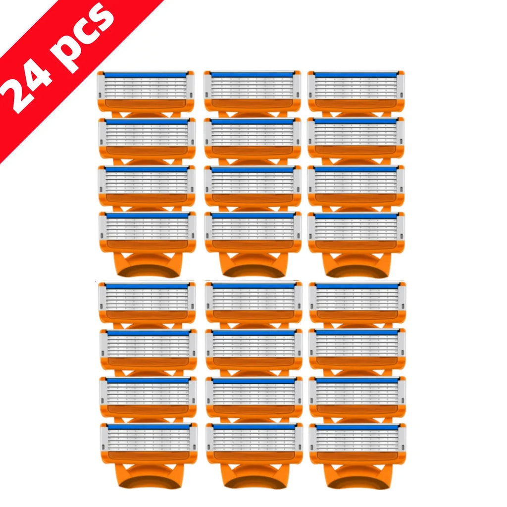 Superduty Razor Fusion 5 Ultra Thin Blade Men's Razor with Sideburn Trimmer Men's Facial Trimmer Safe Sharp 5-layer razor