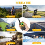 2/4PCS Long Range Walkie Talkie Mini Communication Radios 400-470MHz Ham Two Way Radio Comunicador Transceiver for Hotel Camping