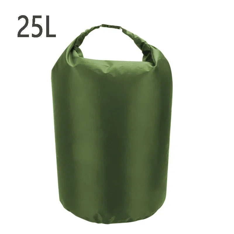 8L/25L/40L/70L/75L Waterproof Dry Bag Ultra Lightweight Airtight Bags Roll Top Drybags for Camping Kayaking Swimming Rafting