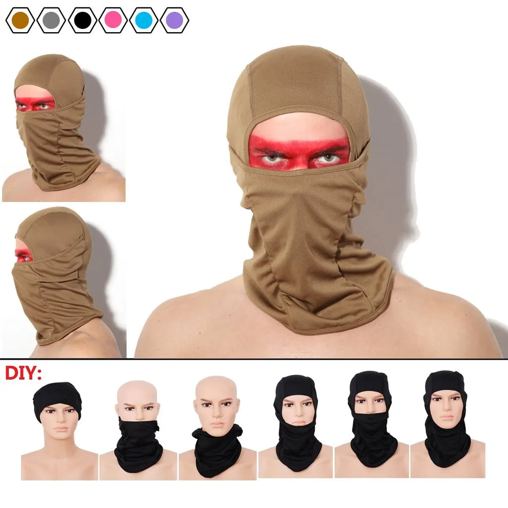 Balaclava Ski Mask Full Face Cover For Men And Women Breathable Full Face Mask For Skiing Outdoor Sports