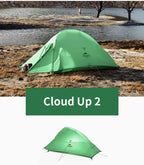 Naturehike Cloud Up 2 Person Camping Tent Waterproof Ultralight 3-4 Season Tent Outdoor Hiking Backpacking Shelter Tents