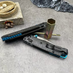 BM 535/533 Folding Knife with Shaft Lock - High Hardness S35V Blade Carbon Fiber Handle - Men Must Have Outdoor Men's Gift