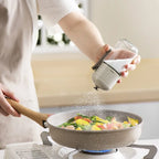 10" Pre-Seasoned Cast Iron Skillet With Pouring Lip For Cooking Bake Cake Barbecue Non-Stick Pan Heavy Duty Frying Pan Oven Safe