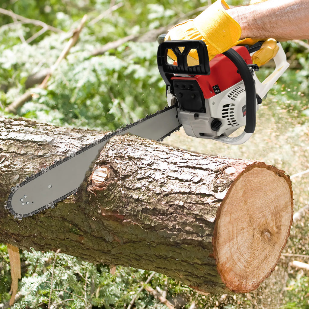 20inch/22inch Gas-powered Chainsaw, 2-Stroke 52CC Air-cooled Gasoline Chainsaw, Chainsaw Cutting Wood Gas Sawing, Chain Saw Set