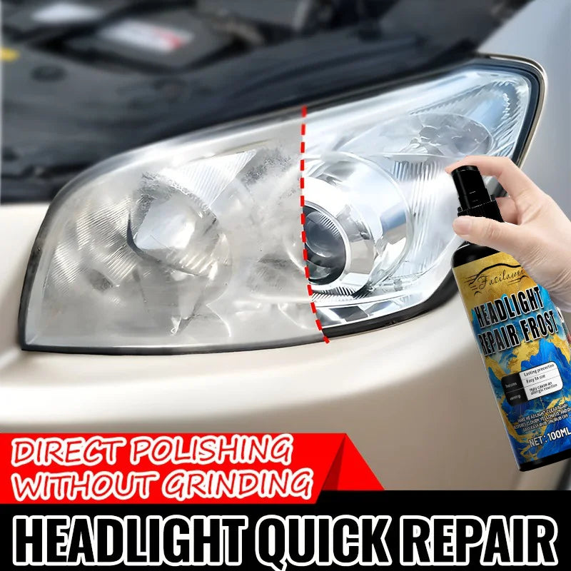 Car headlight repair liquid, antioxidant/polishing agent, remove scratches, brighten the headlights, nourish the headlights